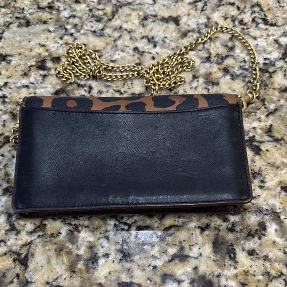 Coach vintage Brown and Black Animal Print Crossbody Bag - Picture 4 of 6